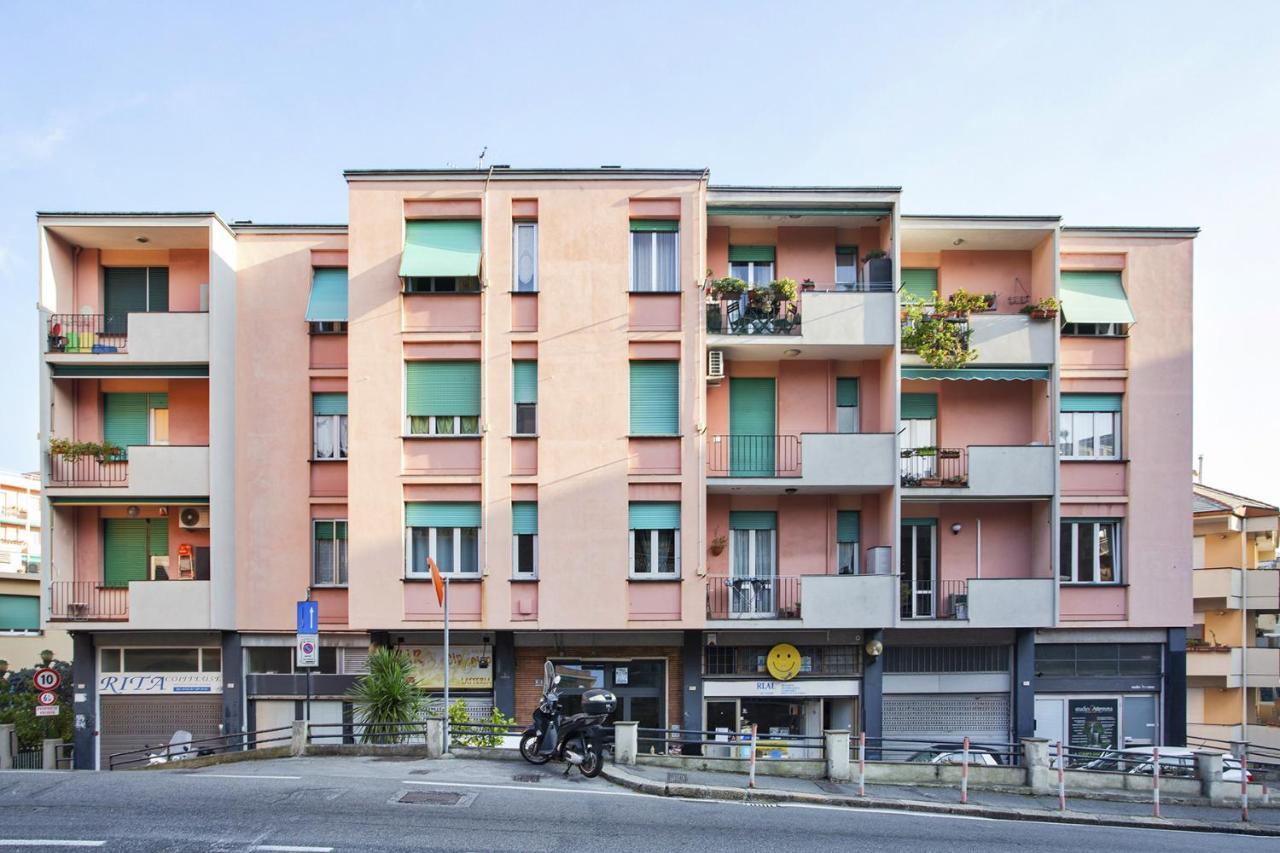 Contemporary Apartment In Sturla By Wonderful Italy جنوة المظهر الخارجي الصورة